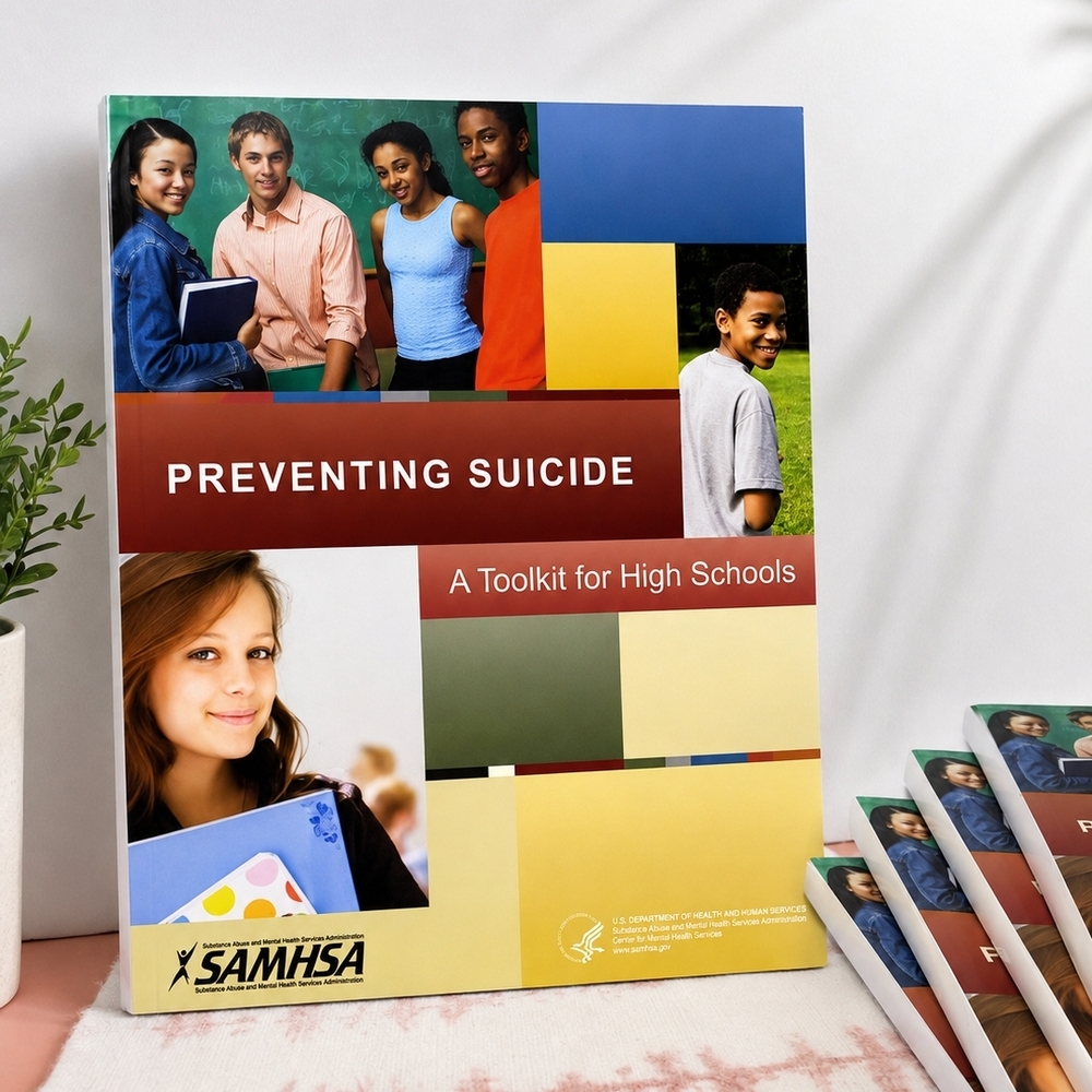Book Preventing Suicide A Toolkit for Kids High Schools Soft Cover Book